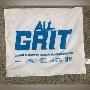 2024 Playoff Game Detroit Lions Rally Towel January 21, 2024